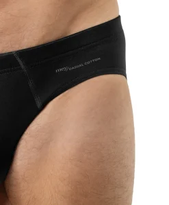 Heren slip zwart