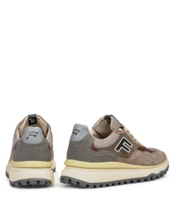 heren sneakers beige