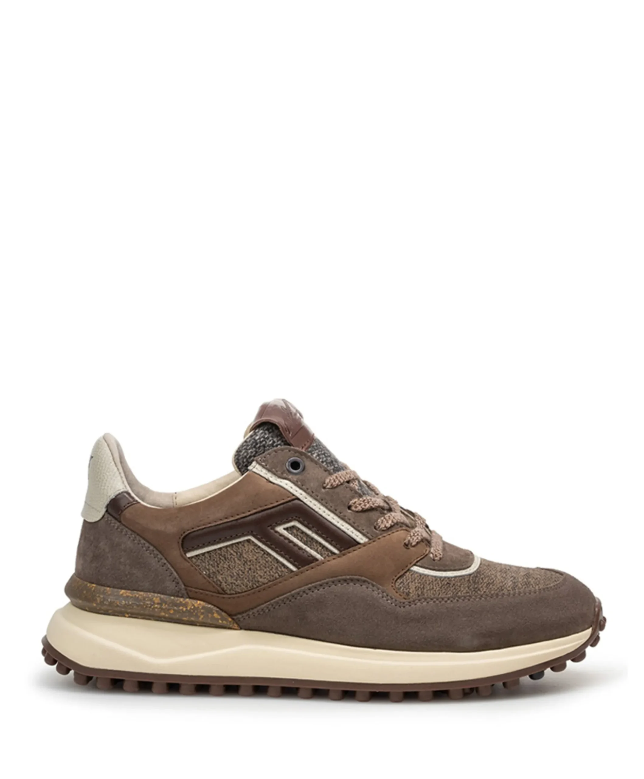 heren sneakers beige