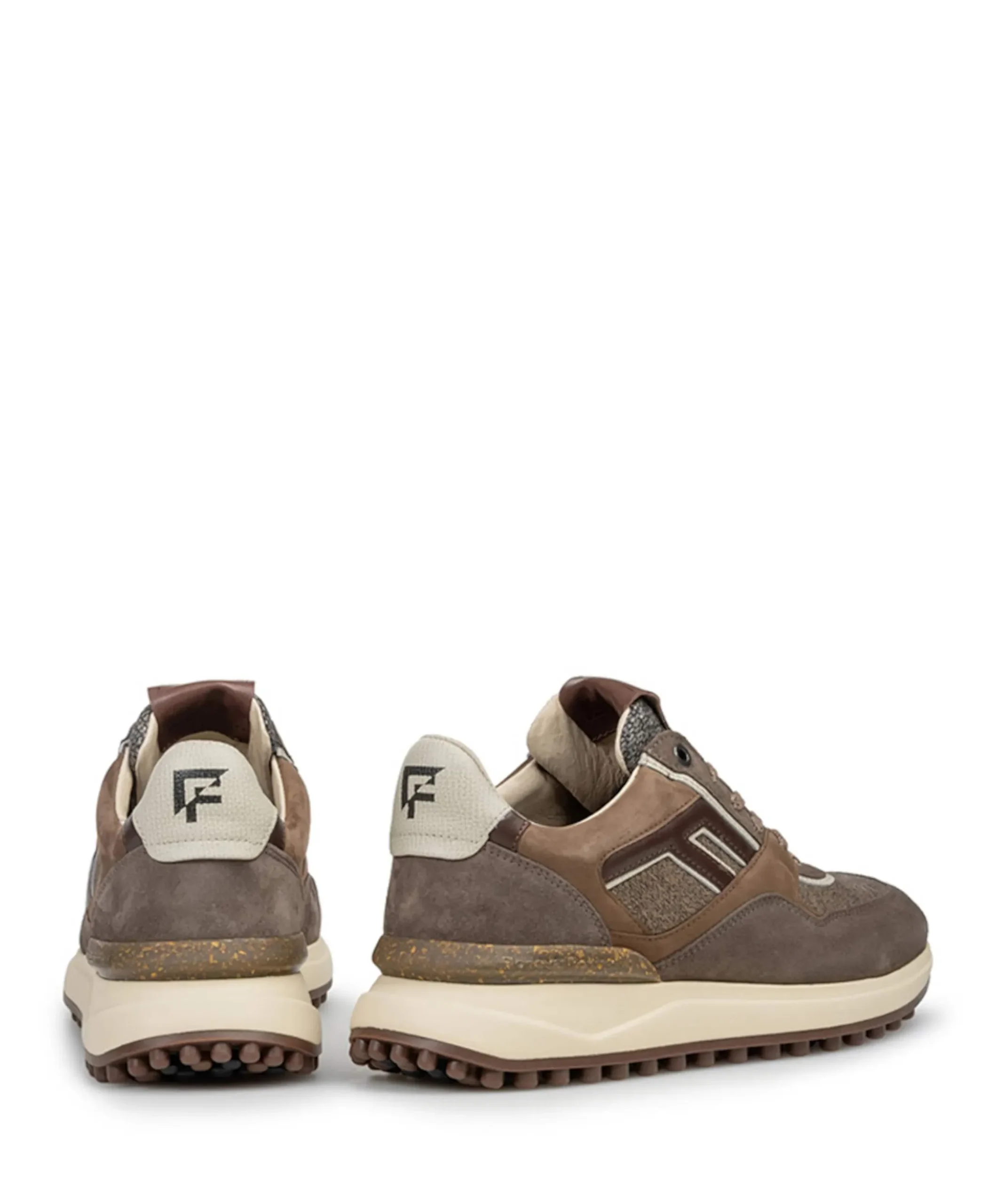 heren sneakers beige