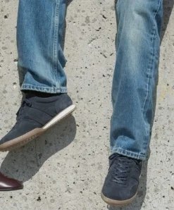 heren sneakers blauw