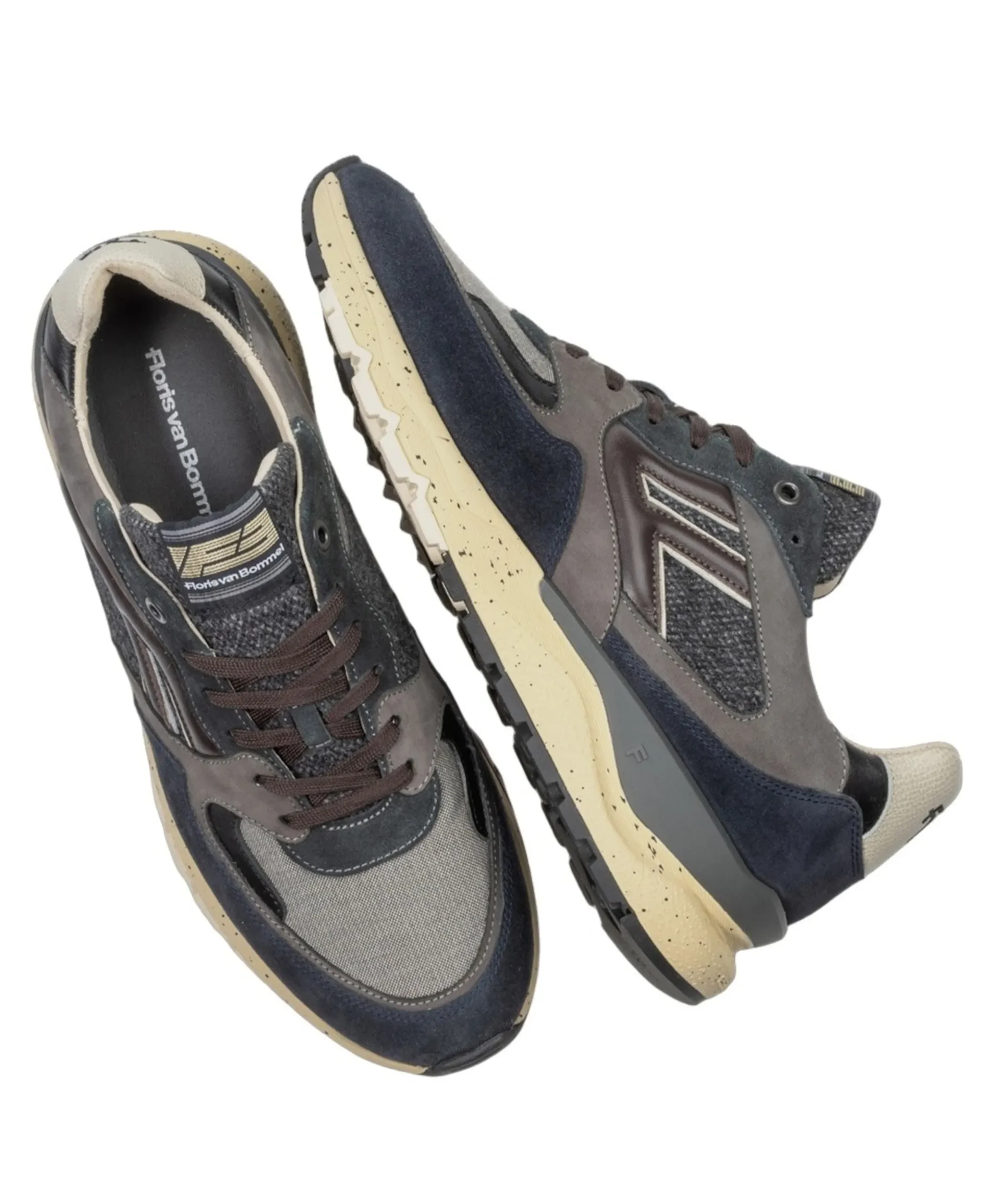 heren sneakers blauw