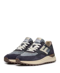 heren sneakers blauw
