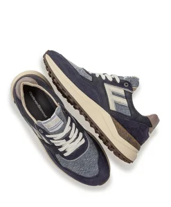 heren sneakers blauw