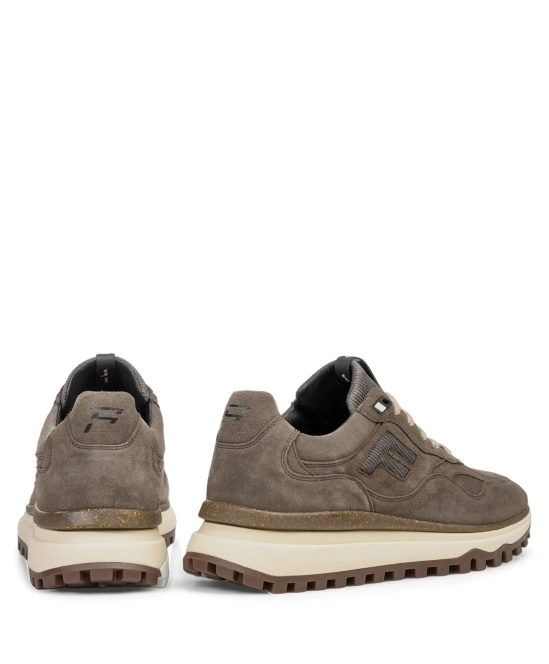 heren sneakers bruin