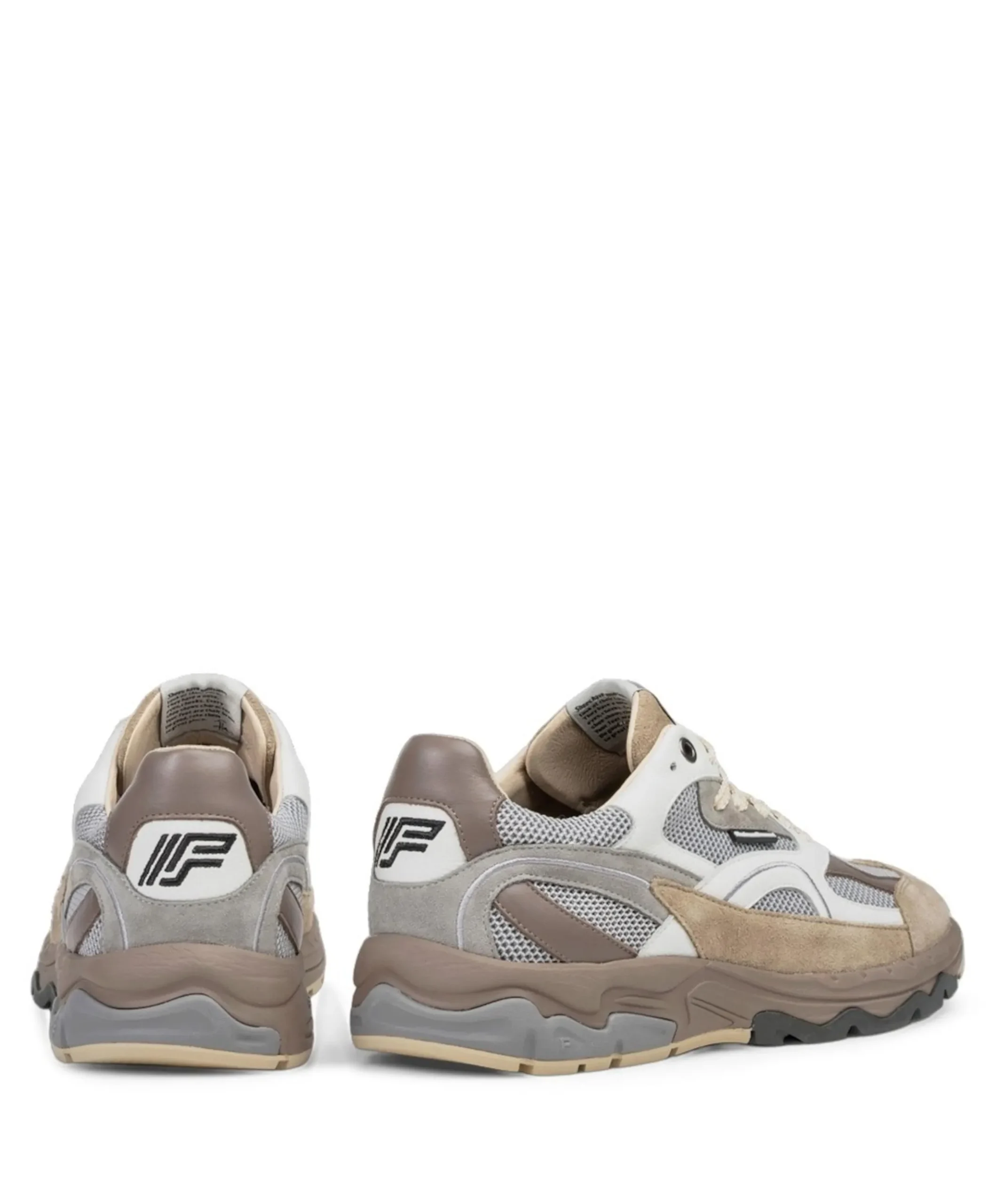 heren sneakers bruin