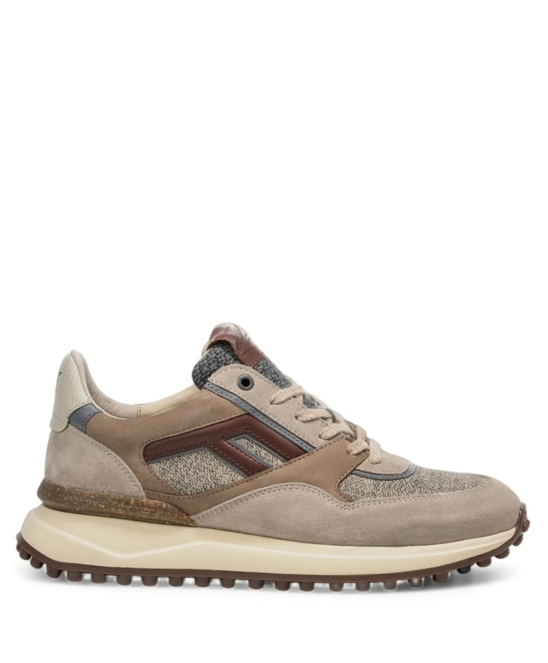 heren sneakers bruin
