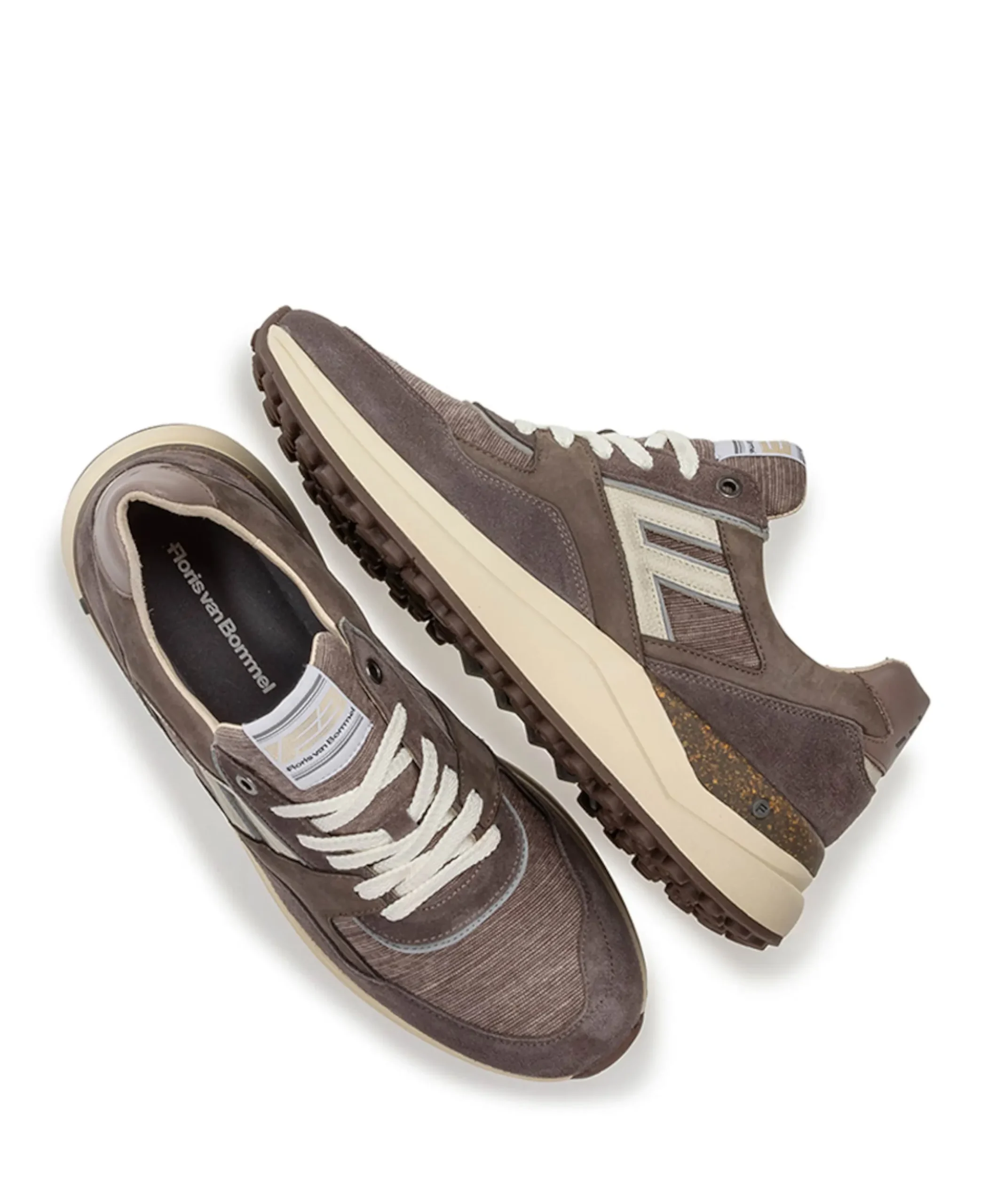 heren sneakers bruin