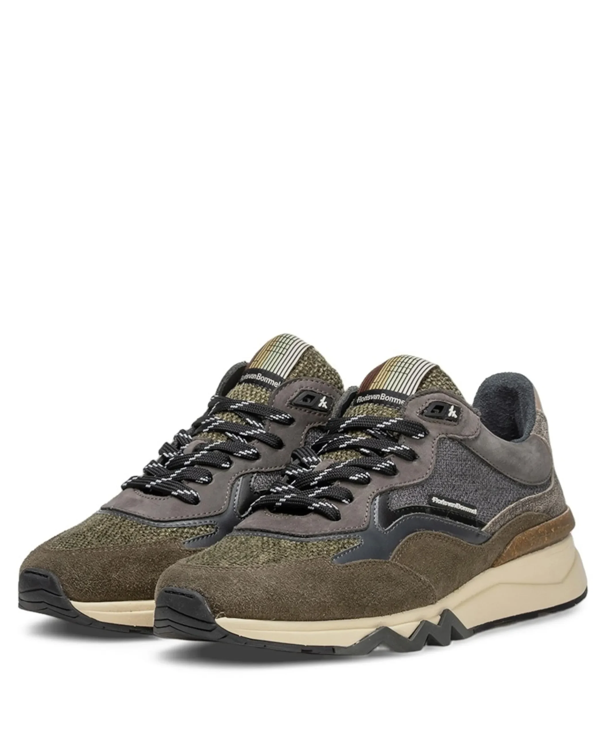 heren sneakers groen