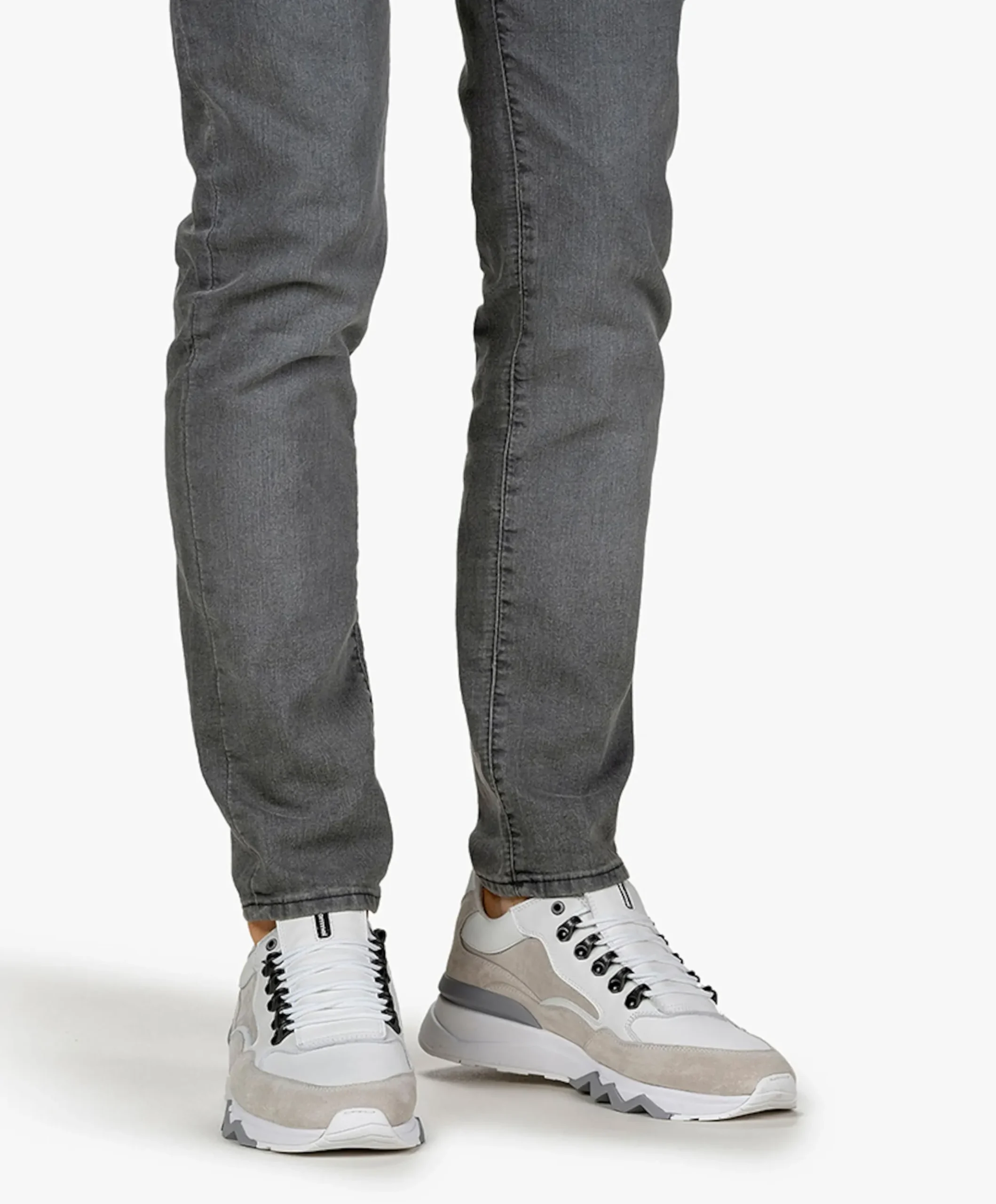 heren sneakers wit