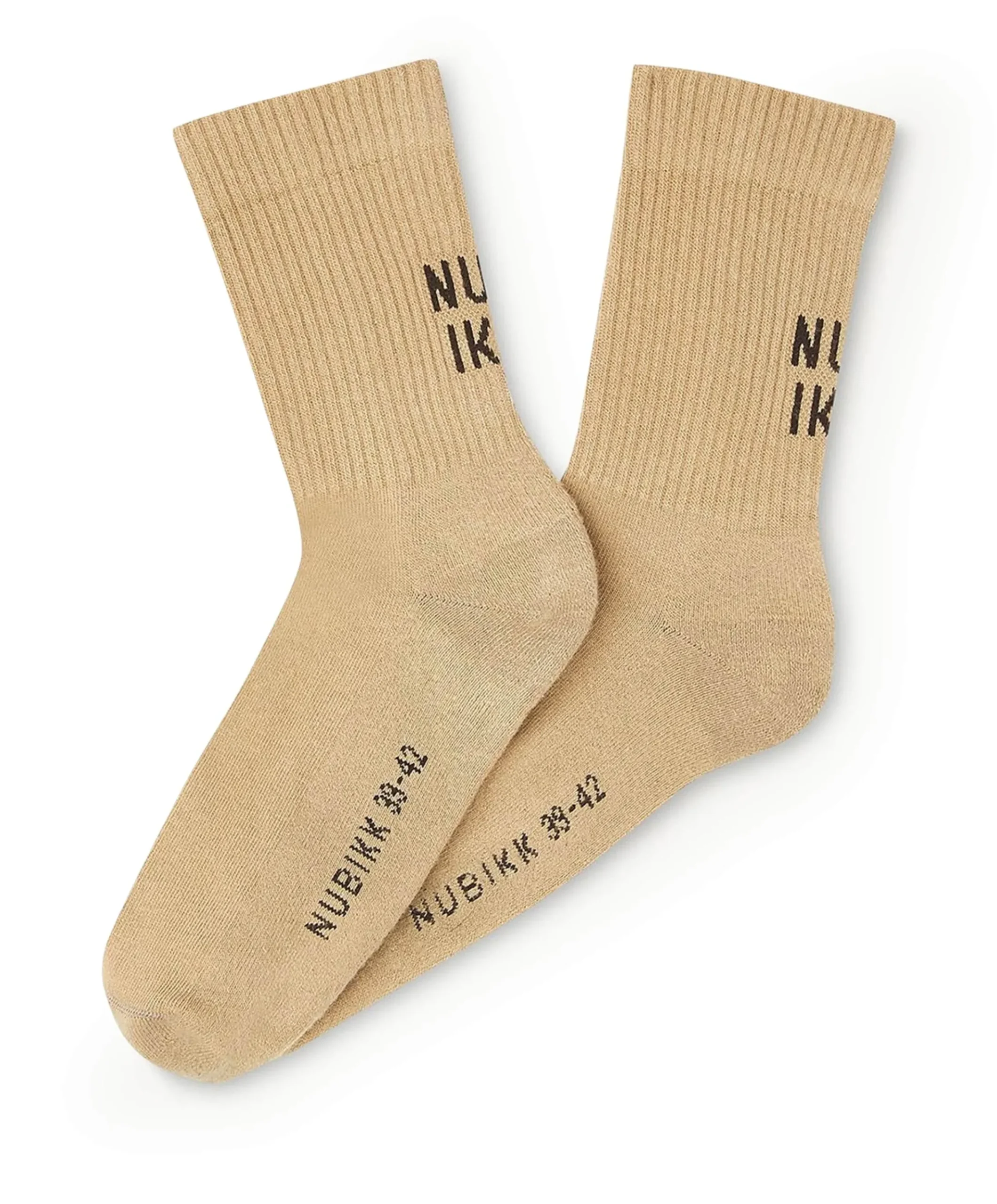 Heren sokken beige