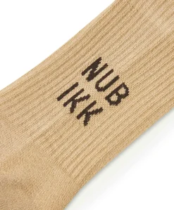 Heren sokken beige