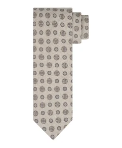 Heren stropdas beige