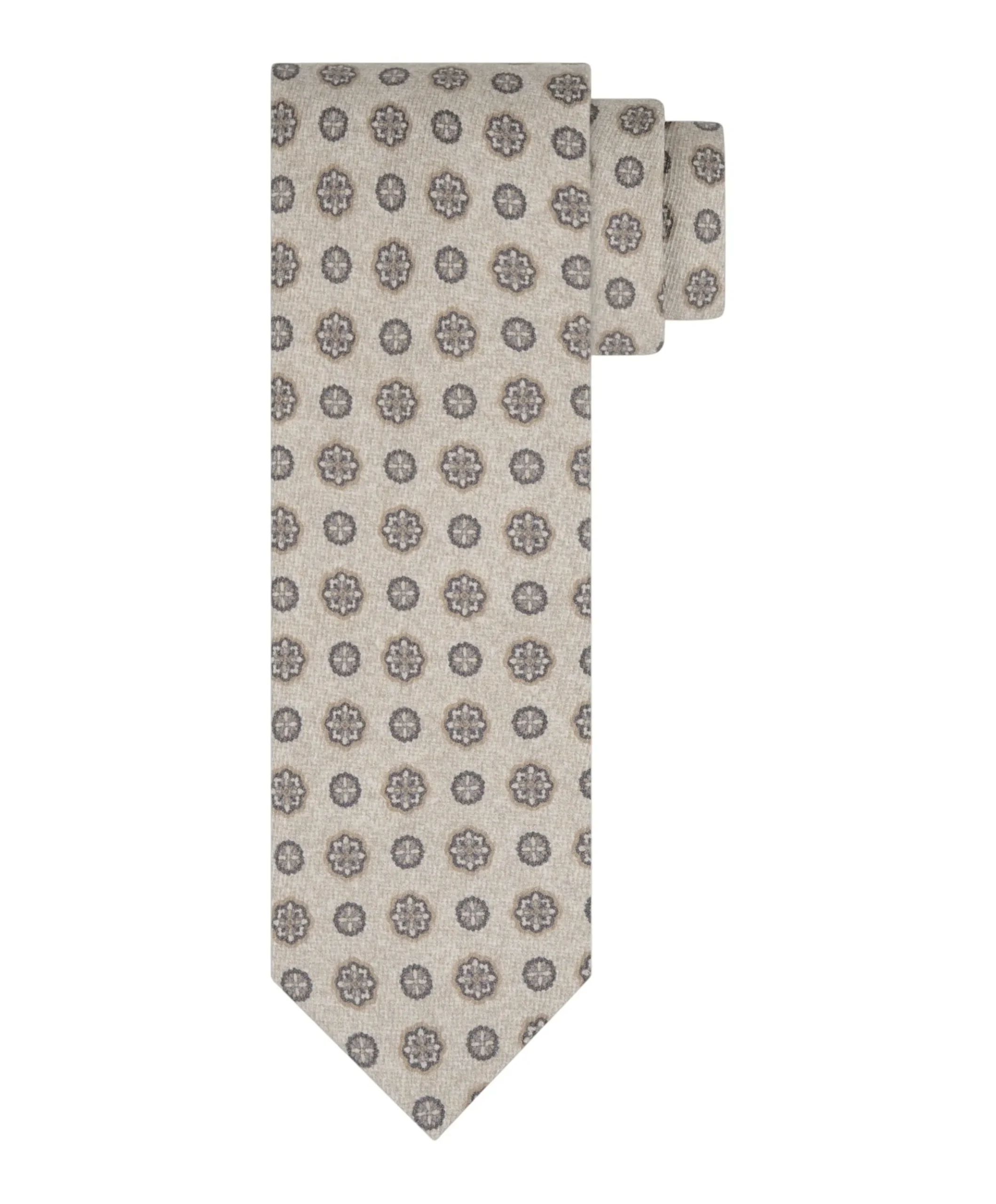 Heren stropdas beige