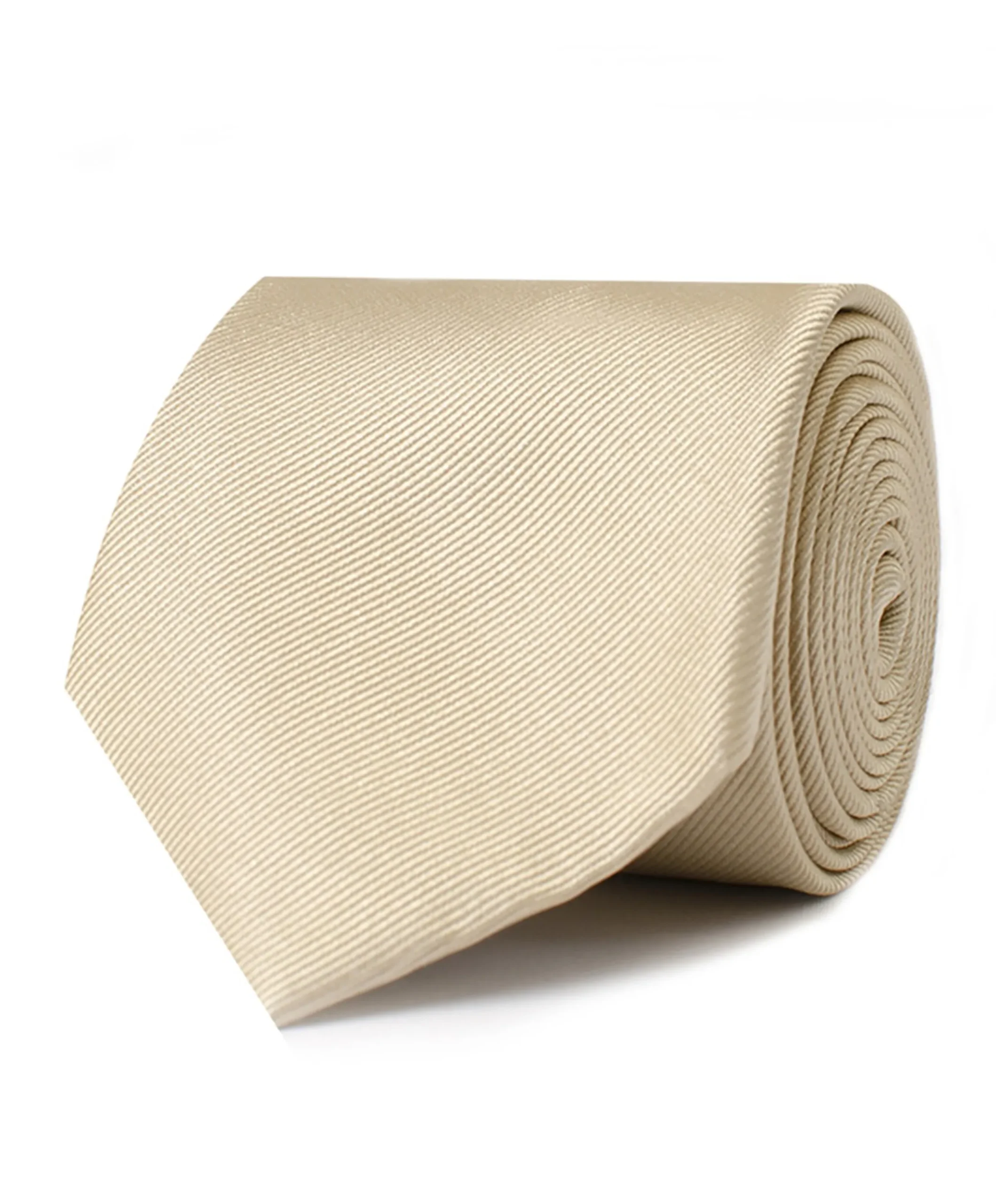 Heren stropdas beige