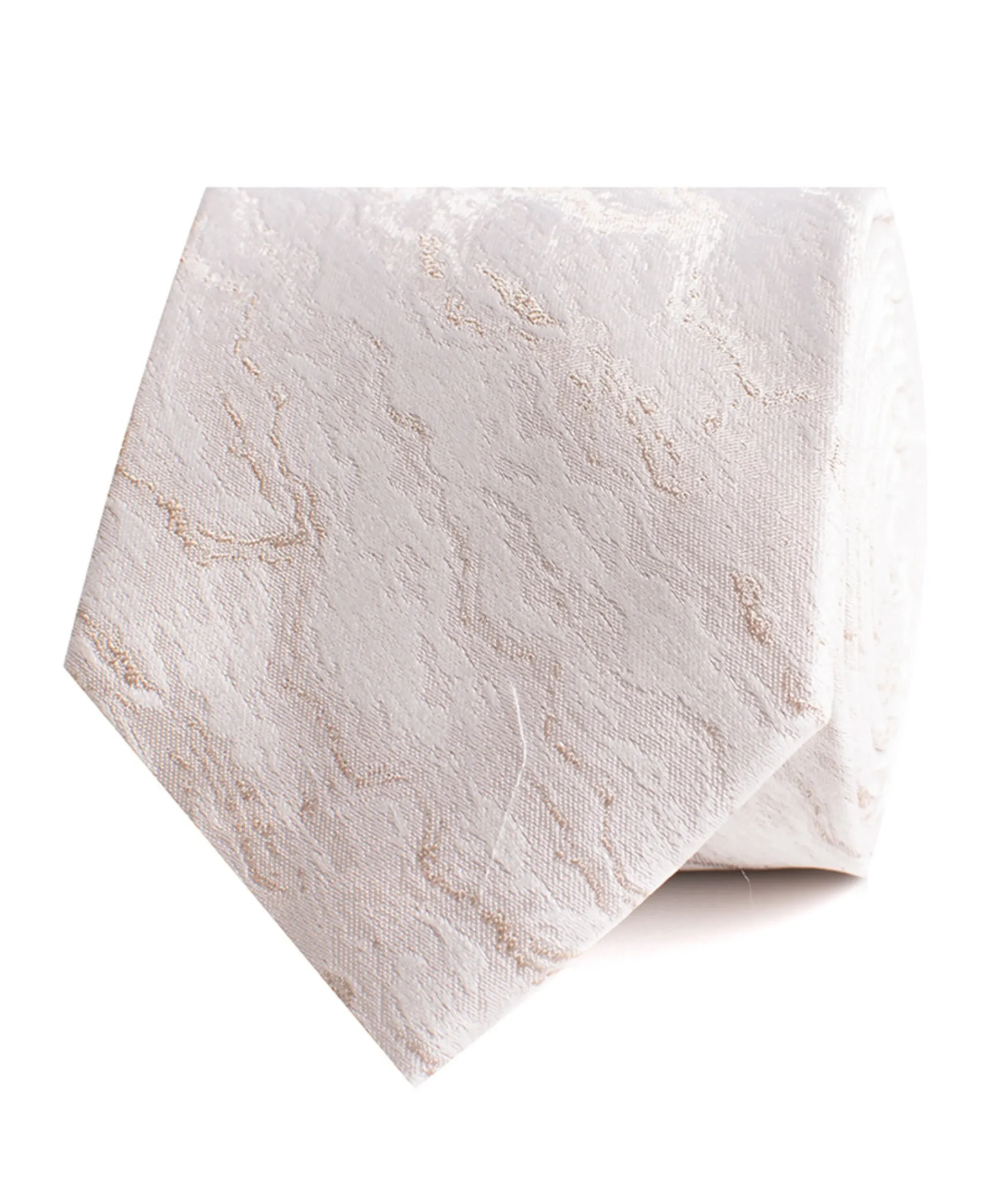 Heren stropdas beige