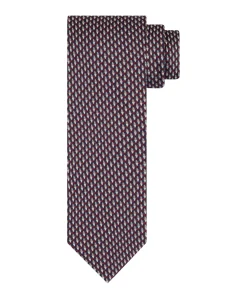 Heren stropdas bordeaux