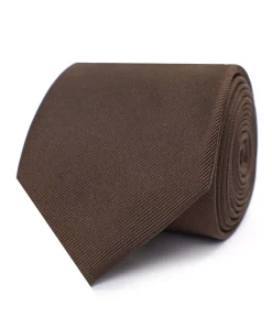 Heren stropdas bruin