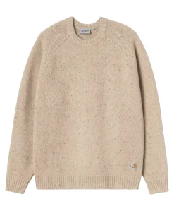 Heren sweater beige