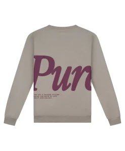 Heren sweater beige