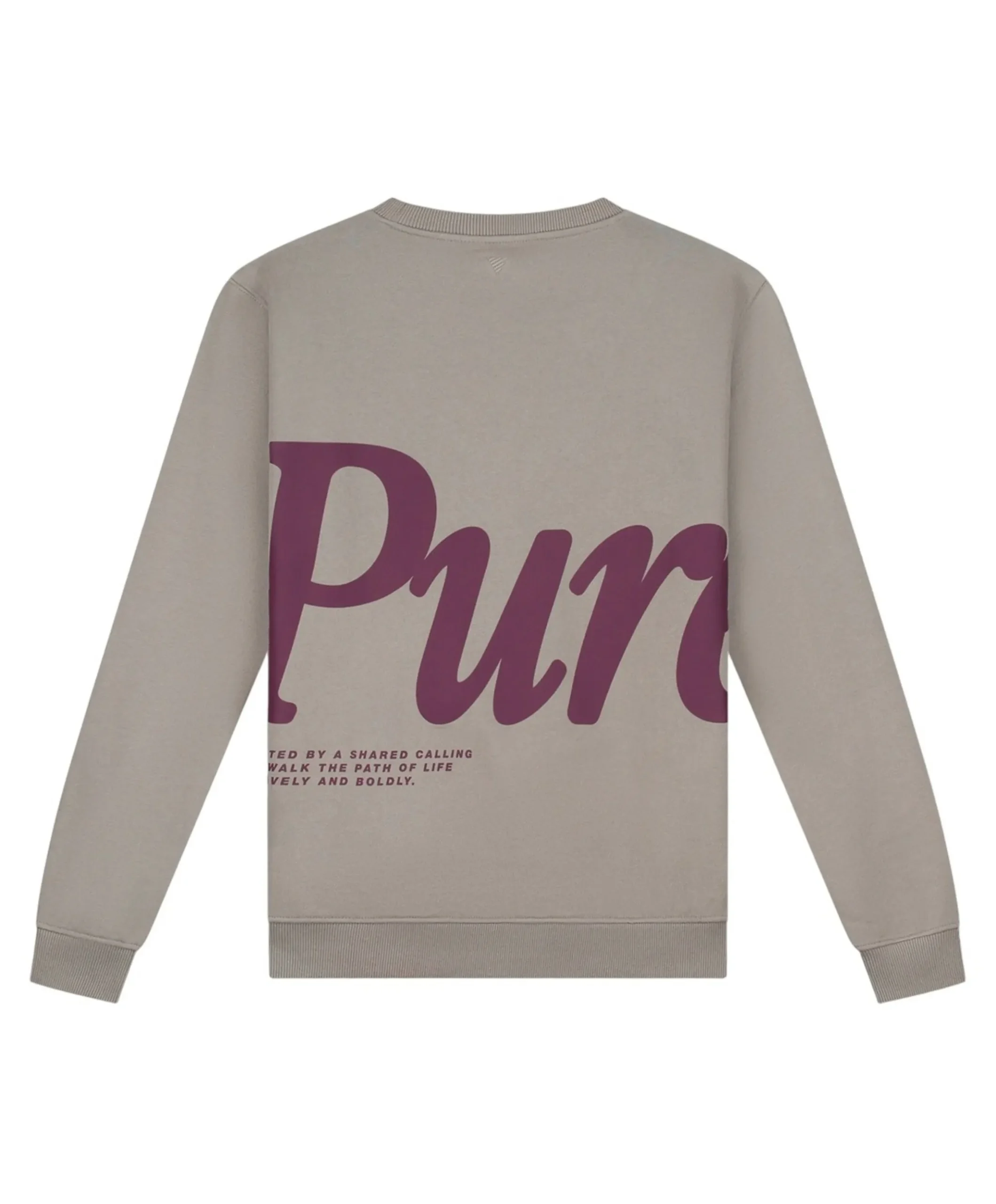 Heren sweater beige
