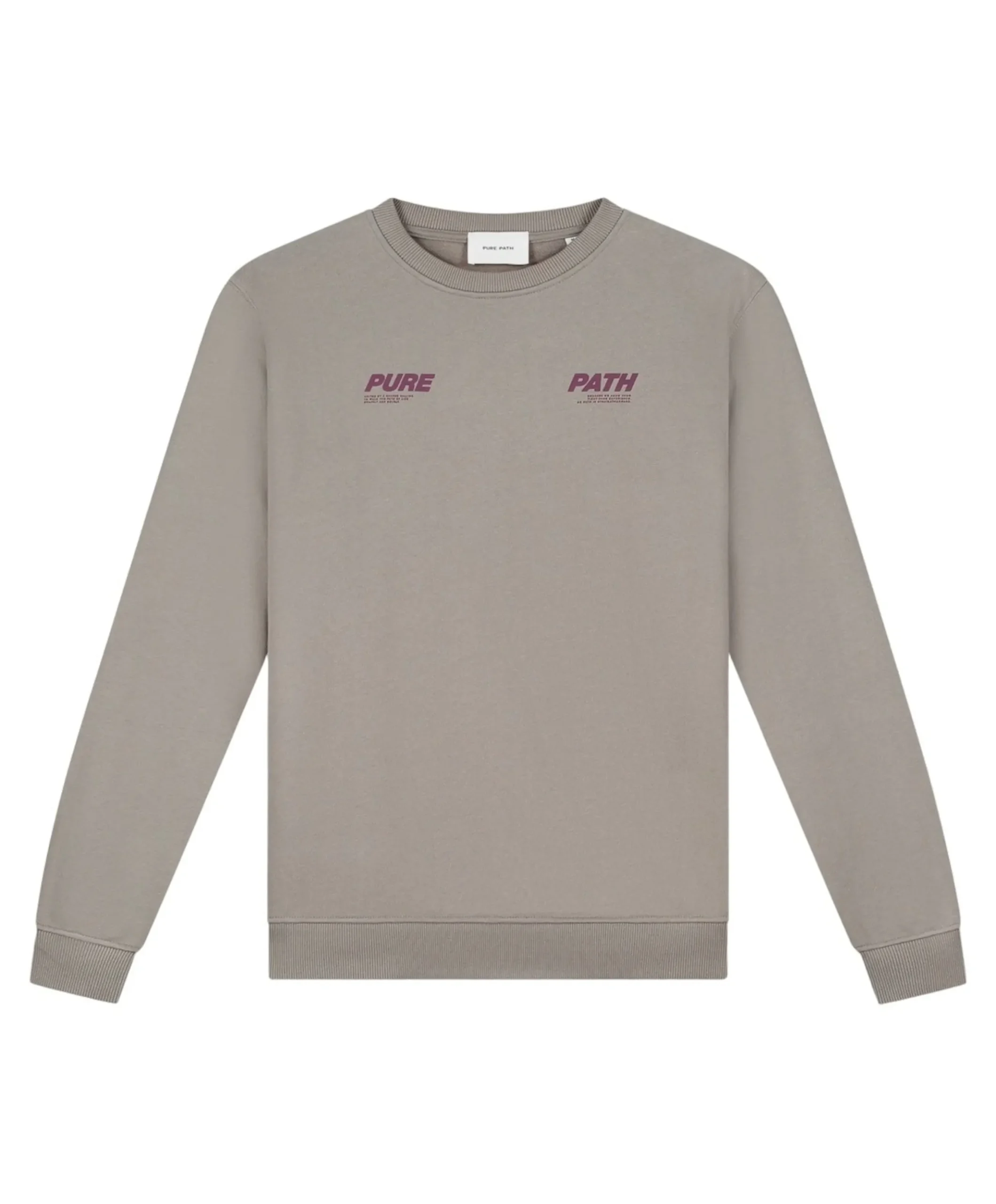 Heren sweater beige