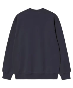 Heren sweater blauw
