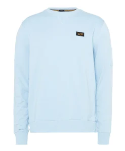 Heren sweater blauw
