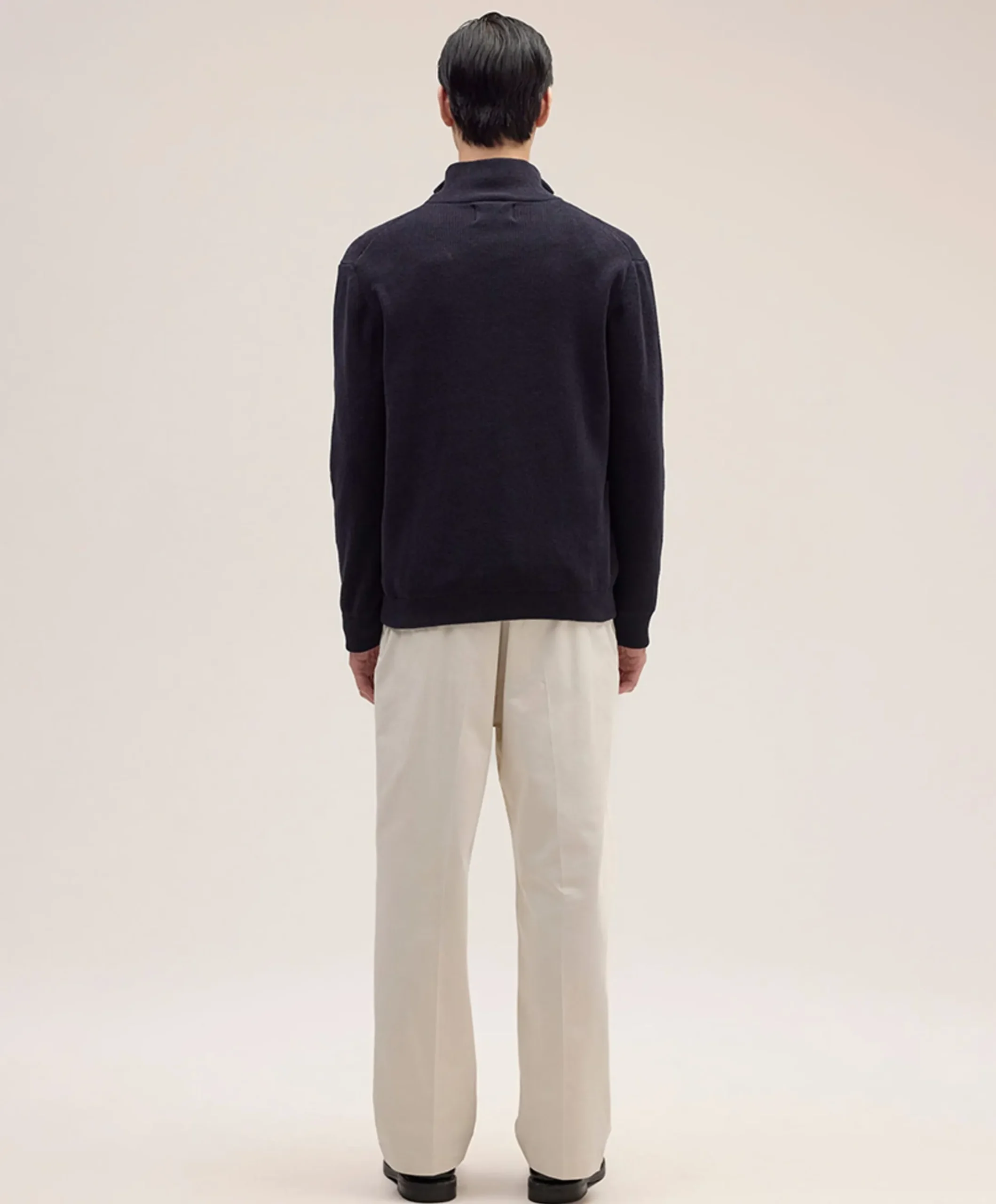 Heren sweater blauw