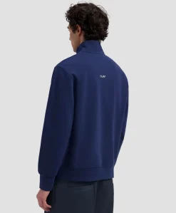 Heren sweater blauw