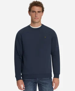 Heren sweater blauw
