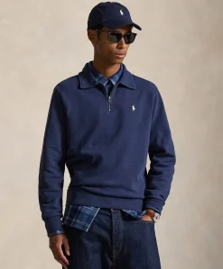 Heren sweater blauw