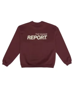 Heren sweater bordeaux
