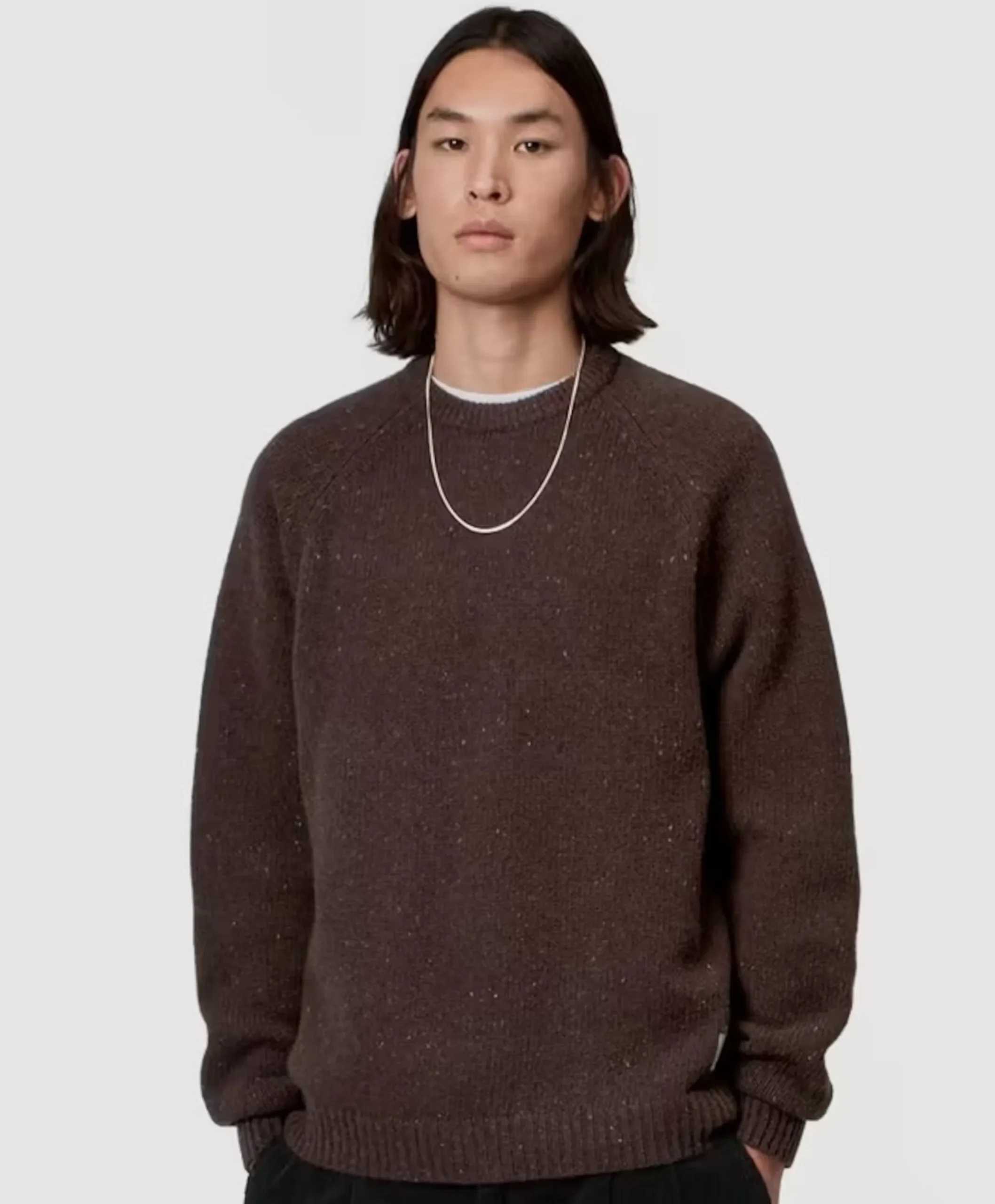 Heren sweater bruin