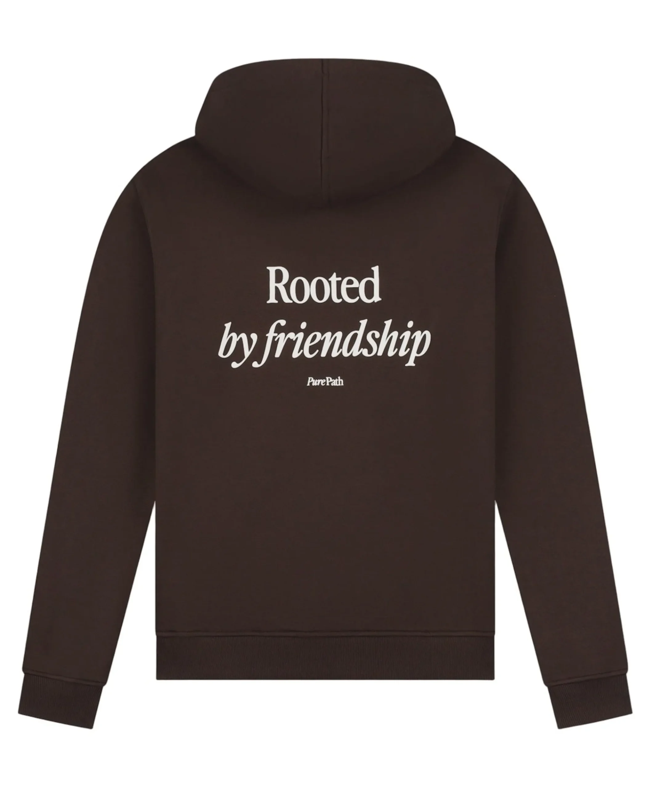 Heren sweater bruin
