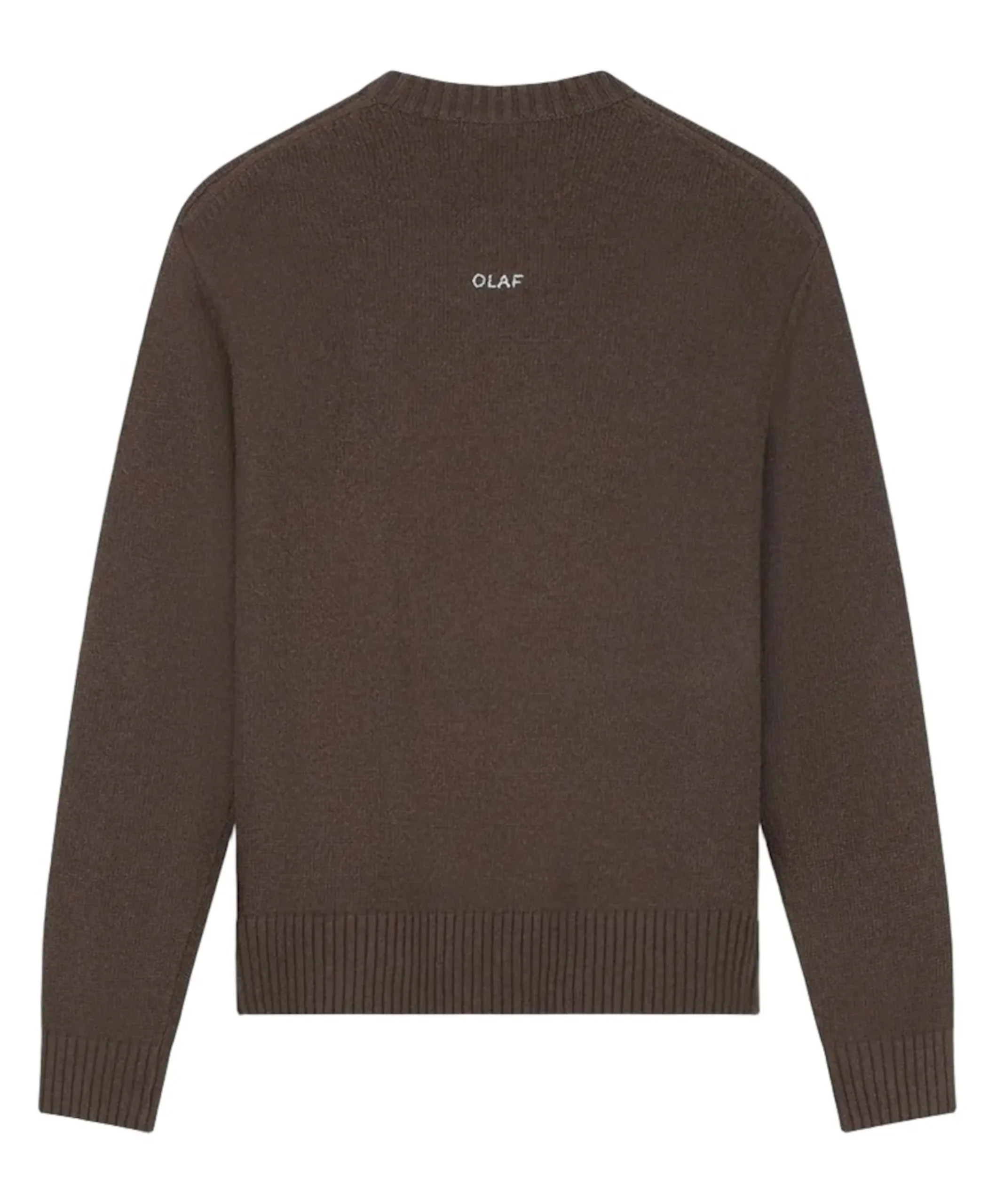 Heren sweater bruin