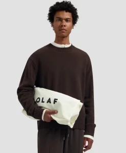 Heren sweater bruin