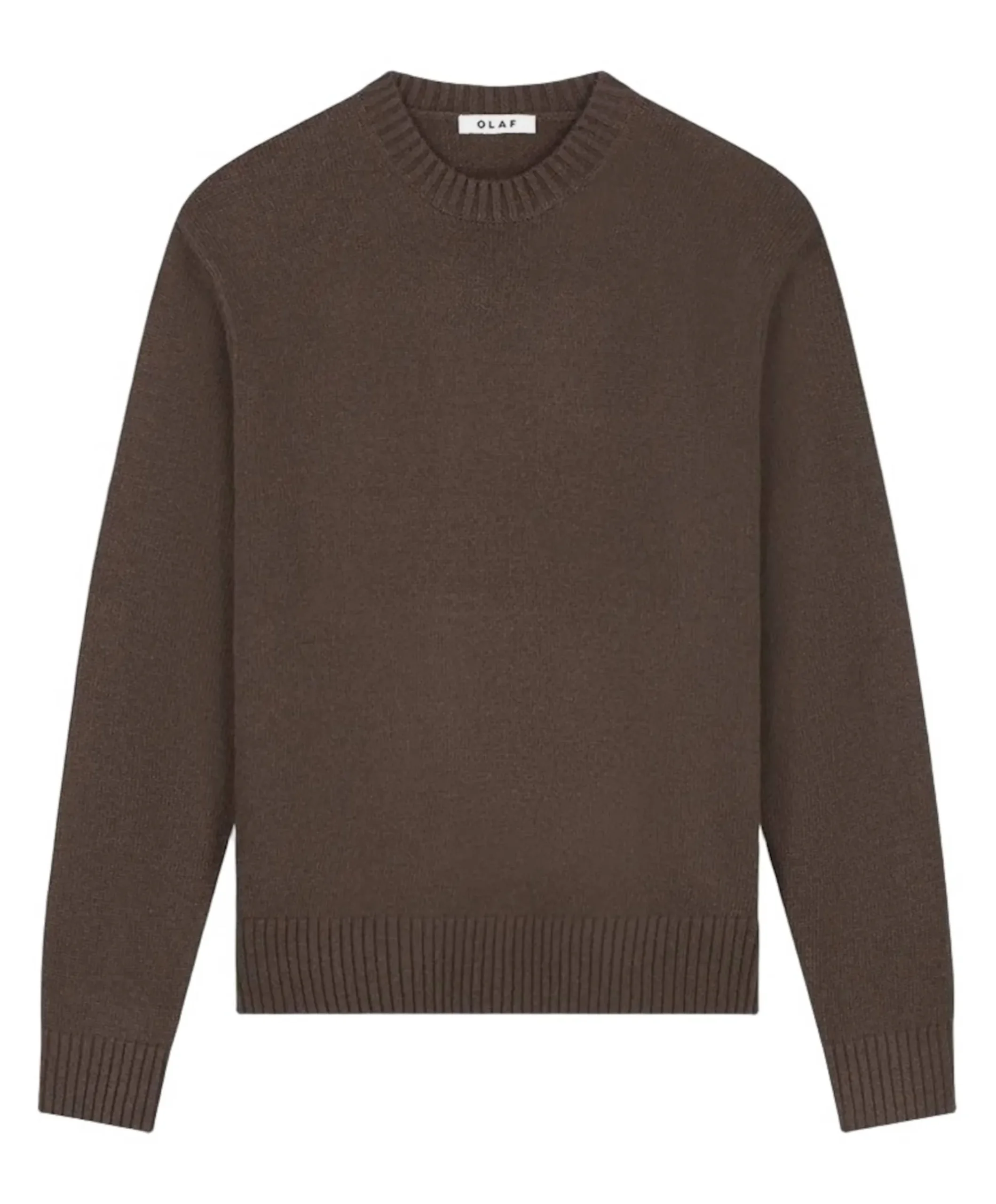 Heren sweater bruin