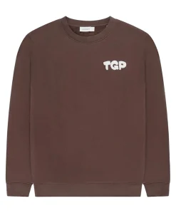 Heren sweater bruin