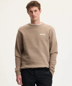 Heren sweater bruin
