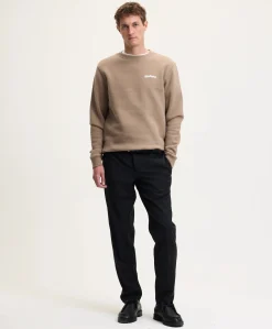 Heren sweater bruin