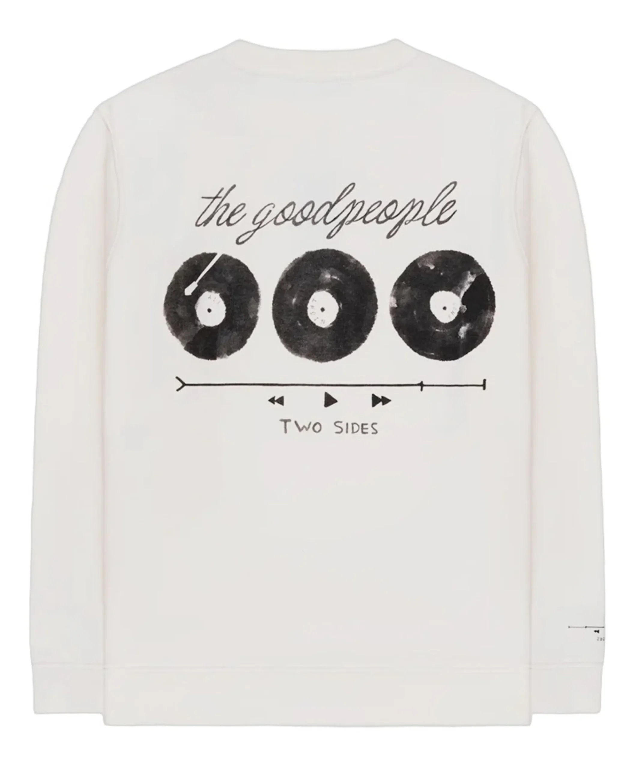 Heren sweater ecru