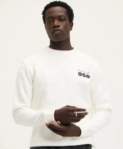 Heren sweater ecru