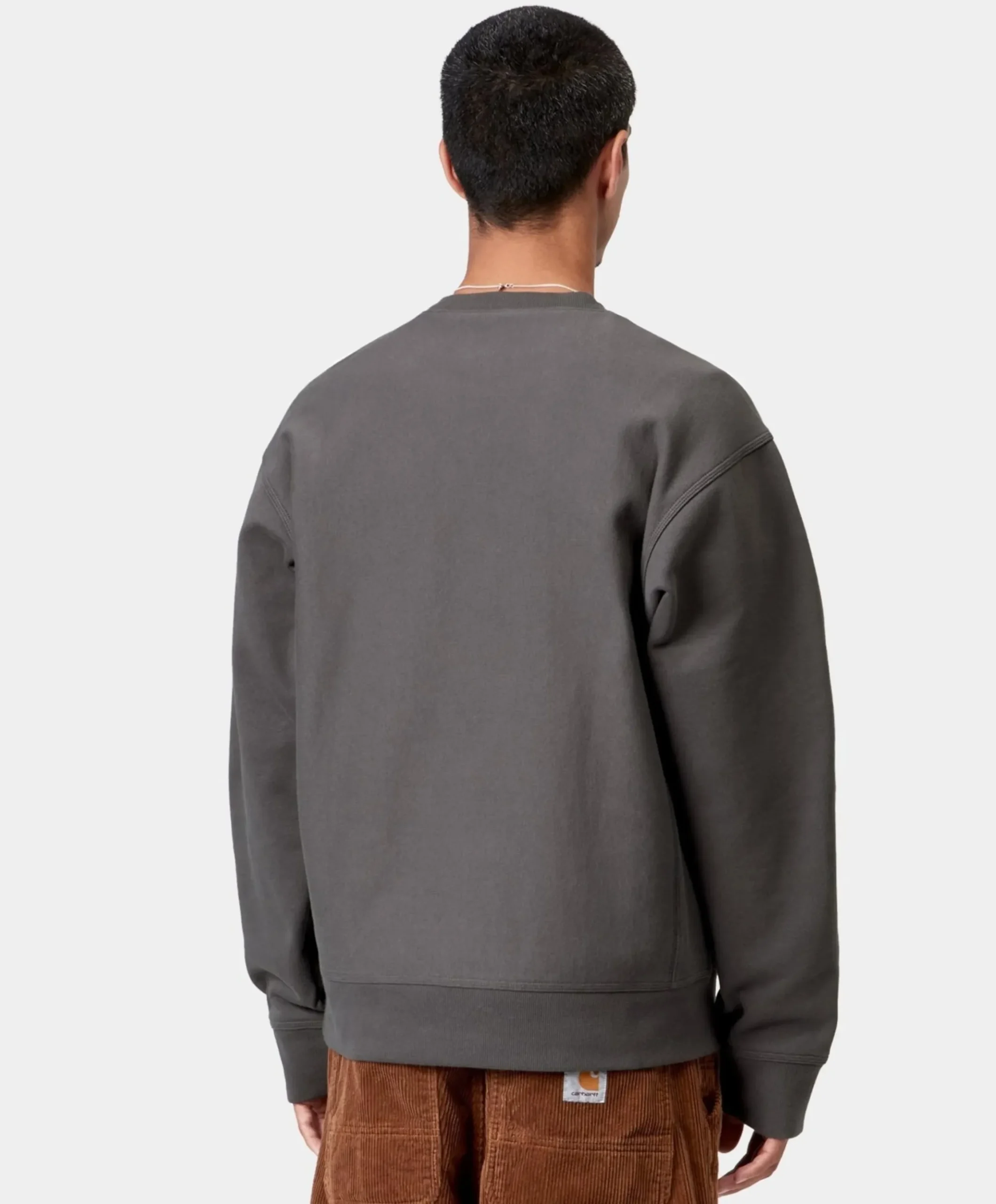 Heren sweater grijs