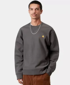 Heren sweater grijs