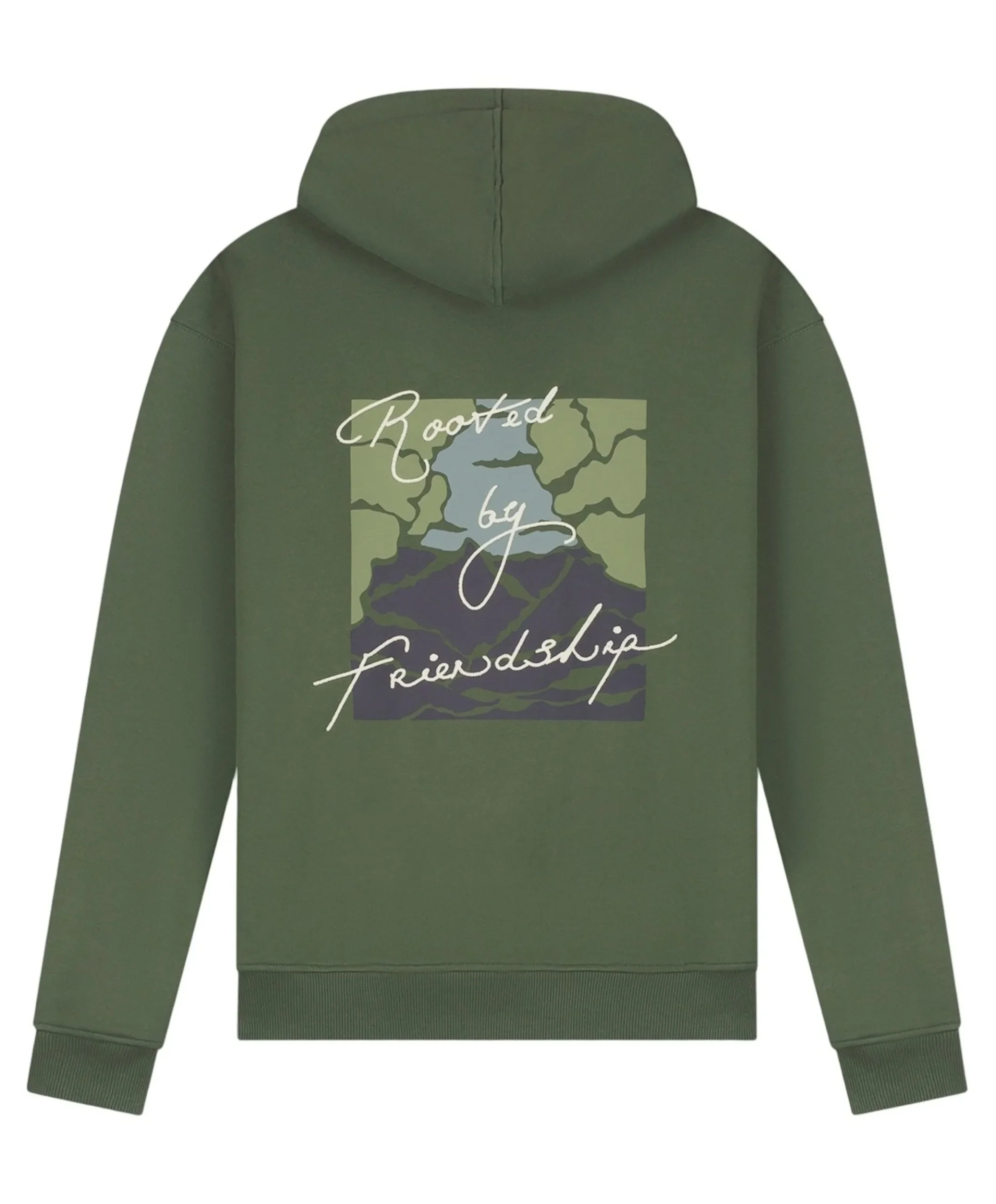 Heren sweater groen
