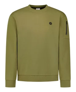 Heren sweater groen