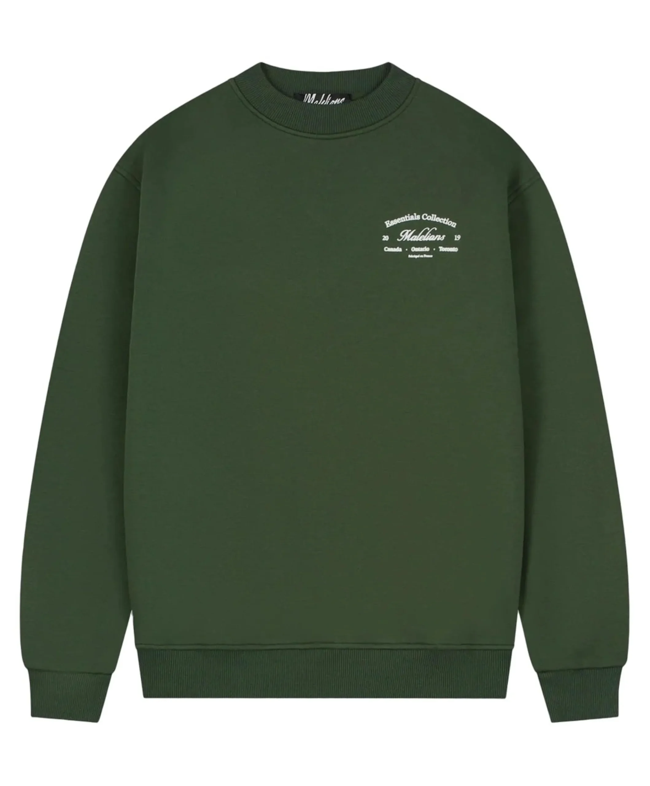Heren sweater groen