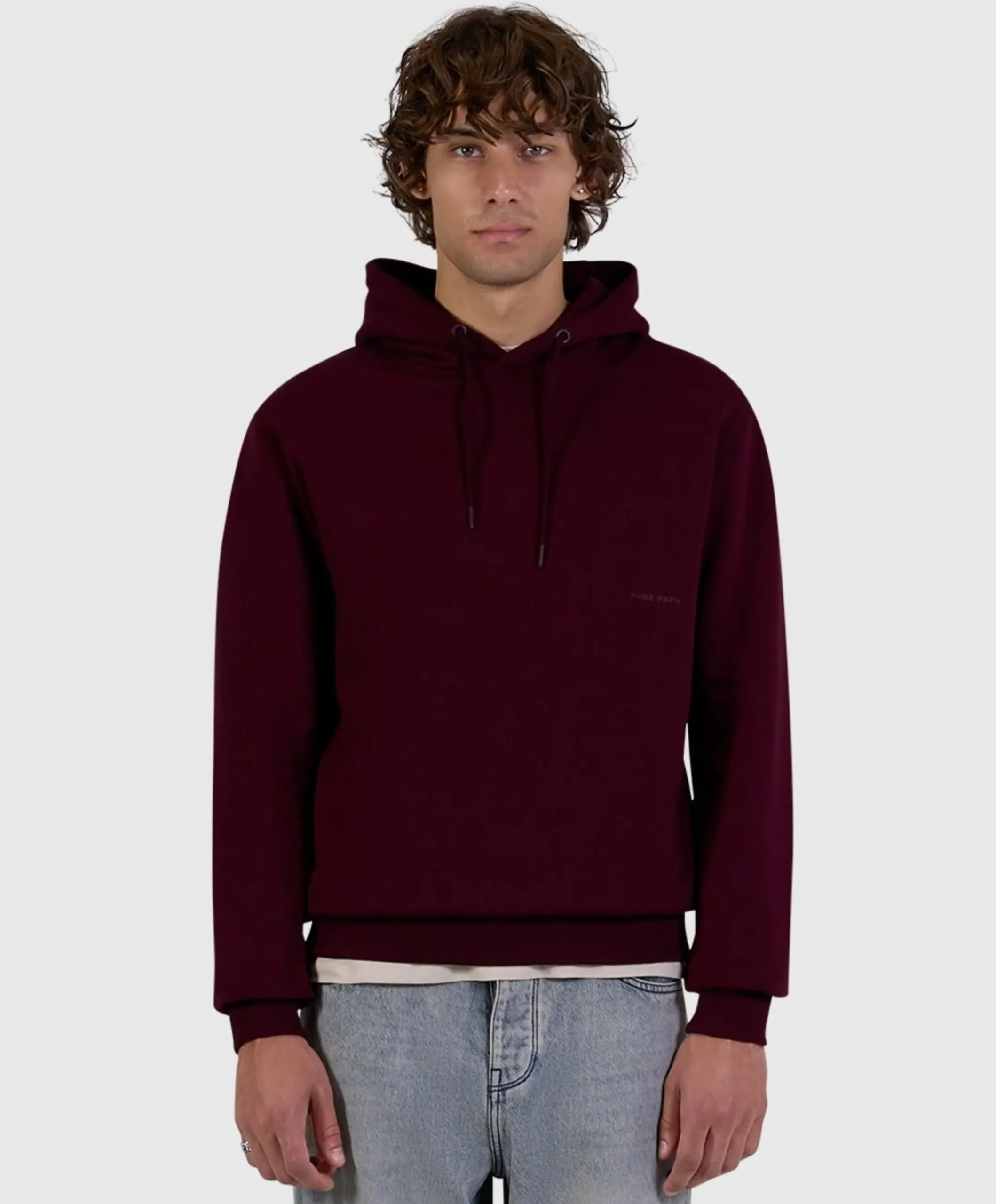 Heren sweater rood
