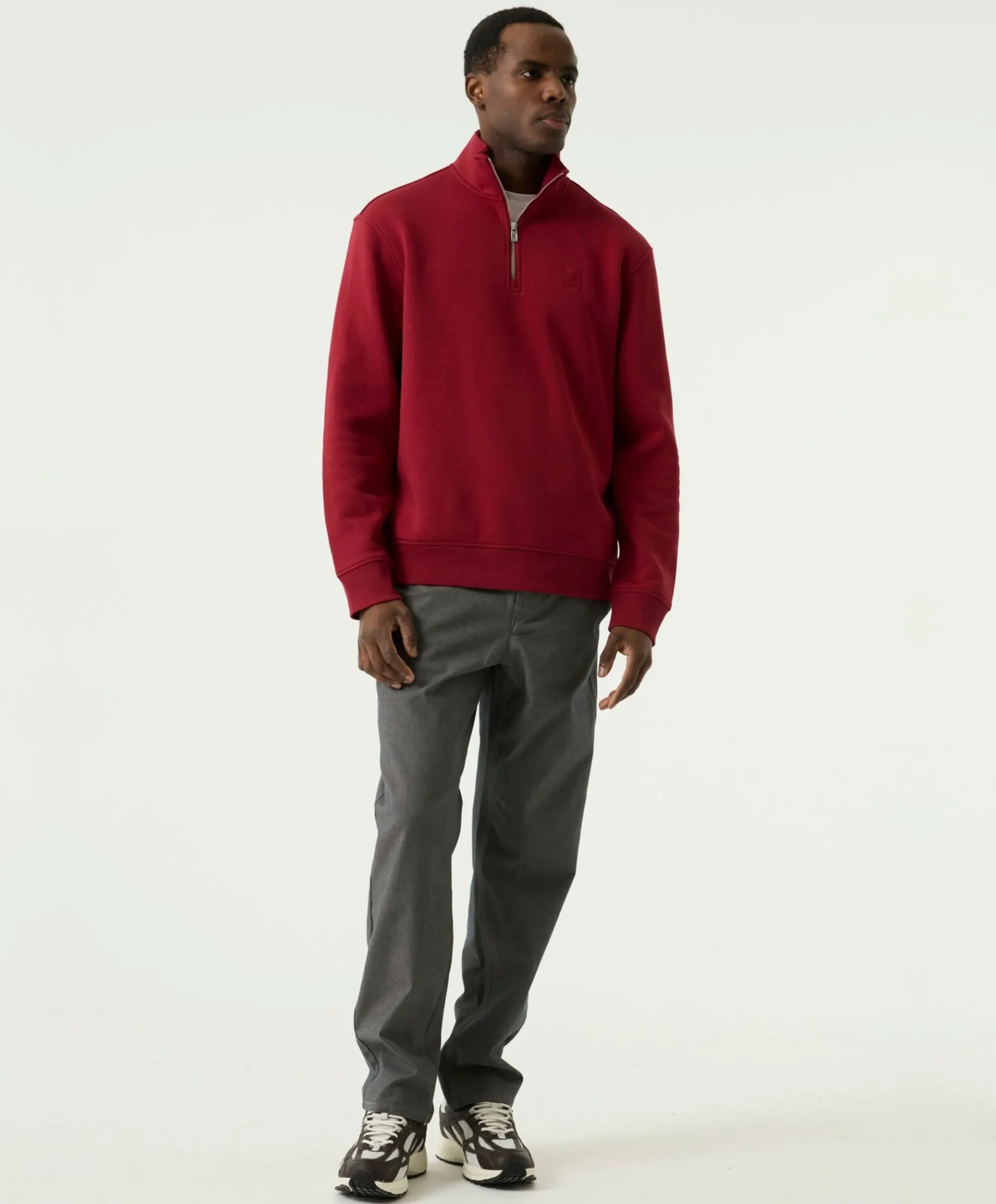 Heren sweater rood